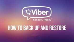 viber backup and restore