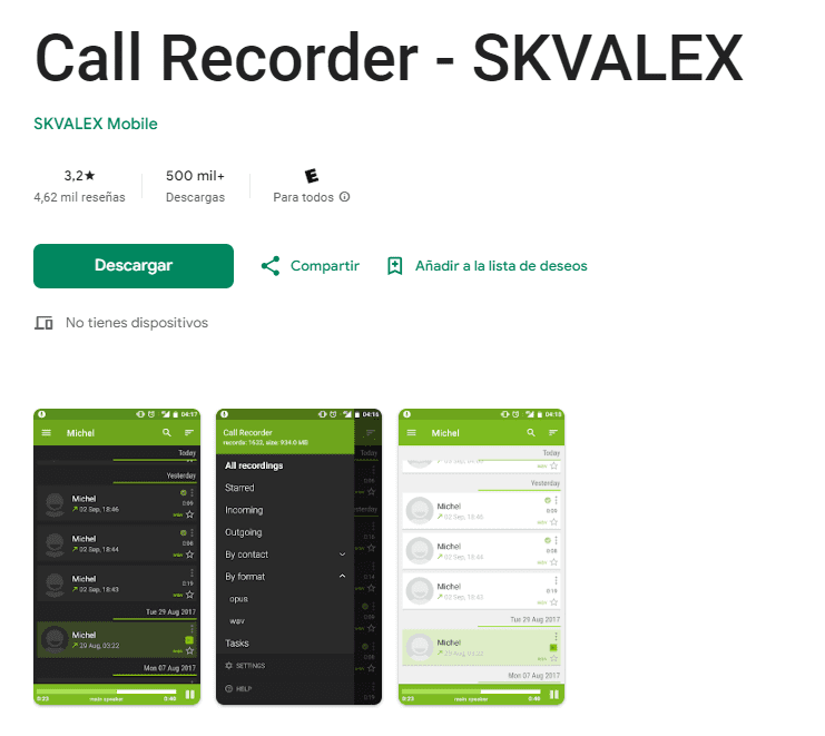 Call Recorder - SKVALEX