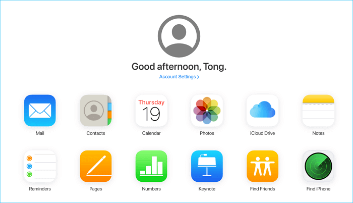 透過 ICloud 將 iPhone 連接到筆記型電腦