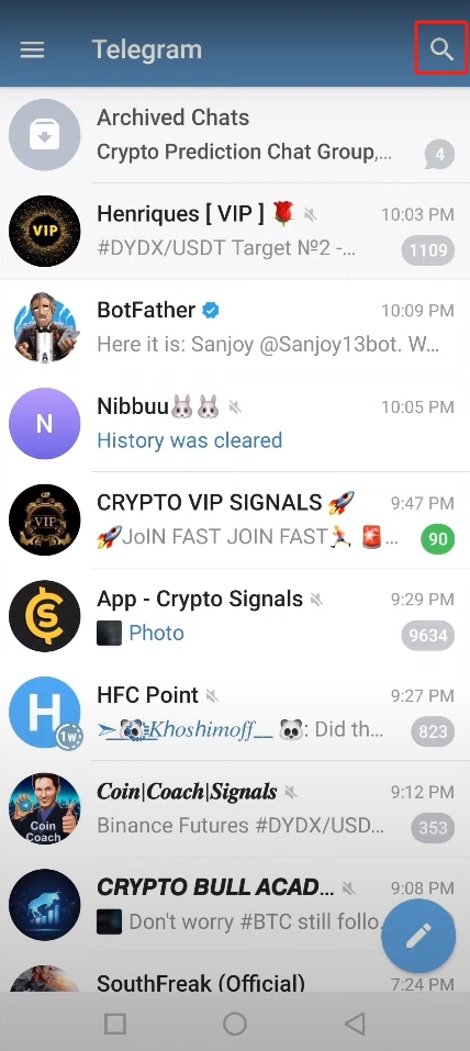 how to remove bots from telegram