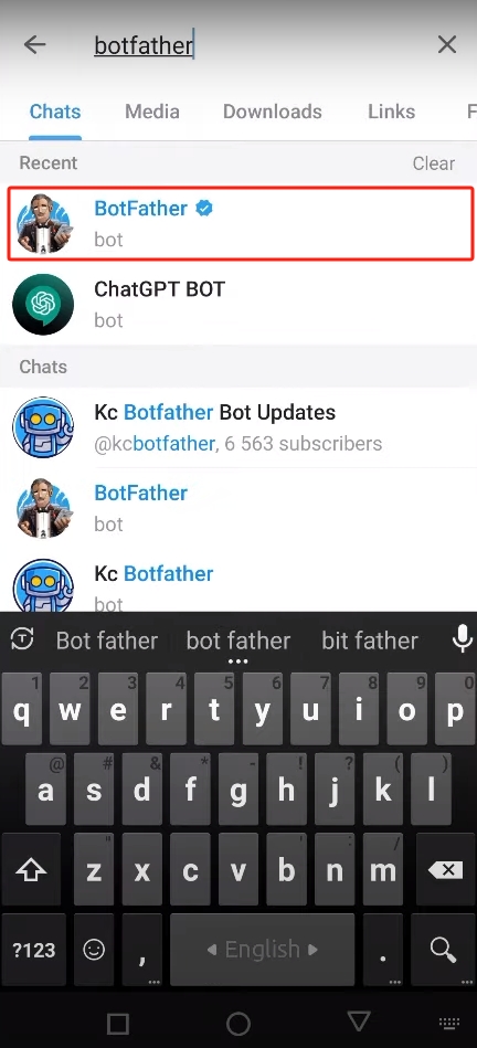 how to remove bots from telegram