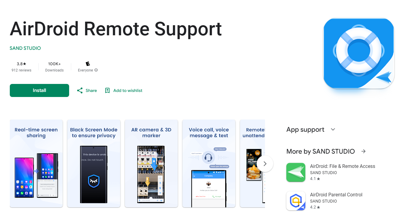 download AirDroid Remote Support