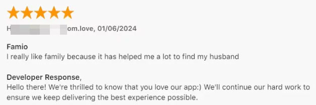 Famio Family Locator user review
