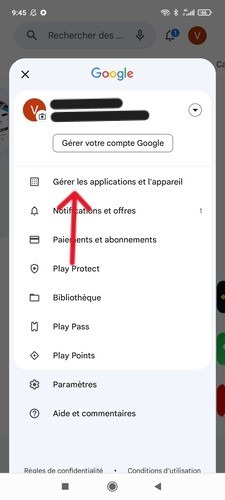 Gérer les applications et l’appareil dans Google Play