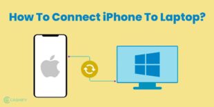 how to connect iphone to laptop