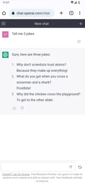 how to use ChatGPT on Android