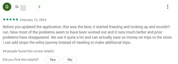 Life360 user review