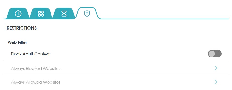OurPact web filtering