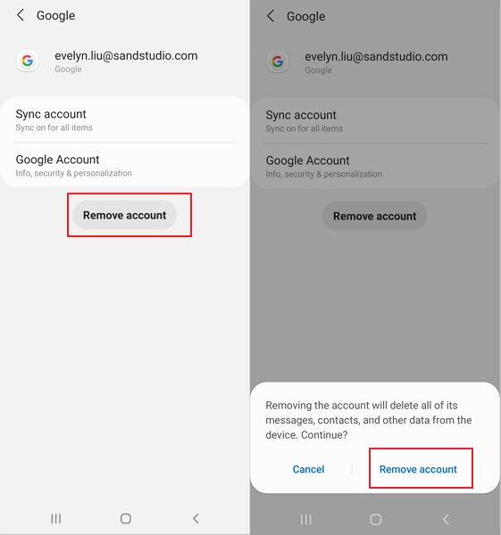 How to Delete Google Account from My Android Phone