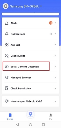 Social Content Detection