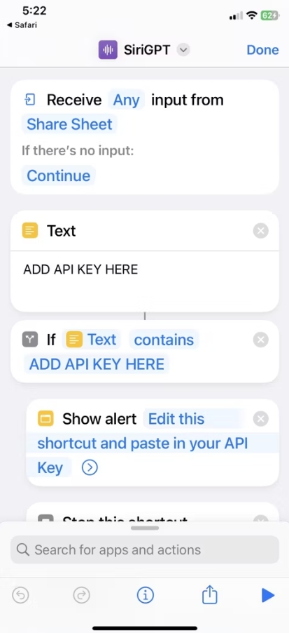 use ChatGPT with Siri