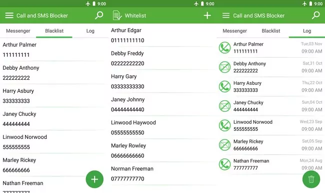 Call & SMS Blocker app