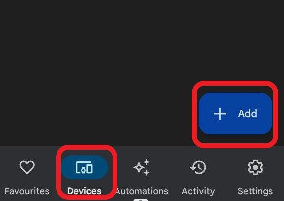 add device to Google Home