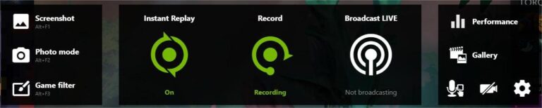Click Record Button