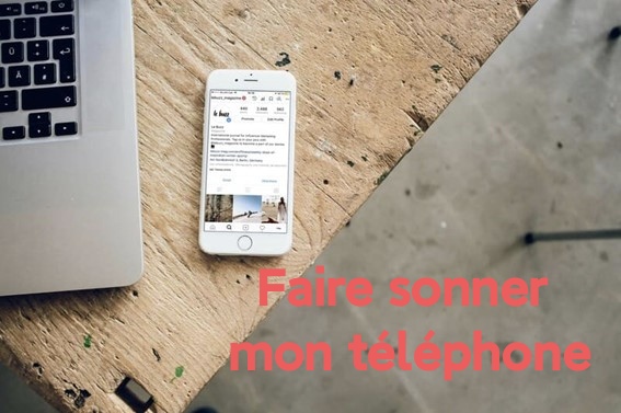 Faire sonner son téléphone