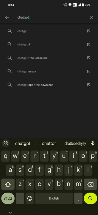 how to use ChatGPT on Android