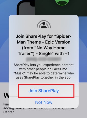 Join SharePlay