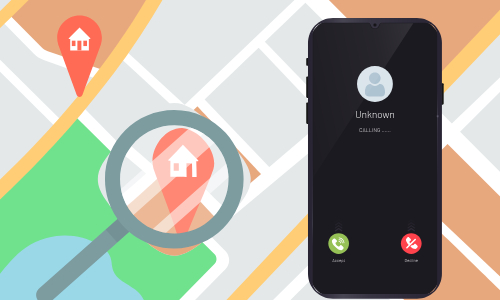 how to track a phone call location