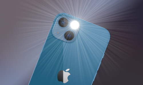 iPhone LED flash