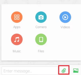 send video android to iphone airdroid