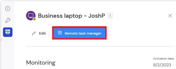 Teamviewer Remote Task Manager