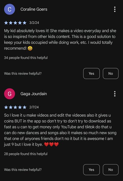 Zigazoo user review