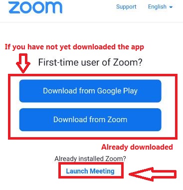 Zoom Mobile Launch Meeting