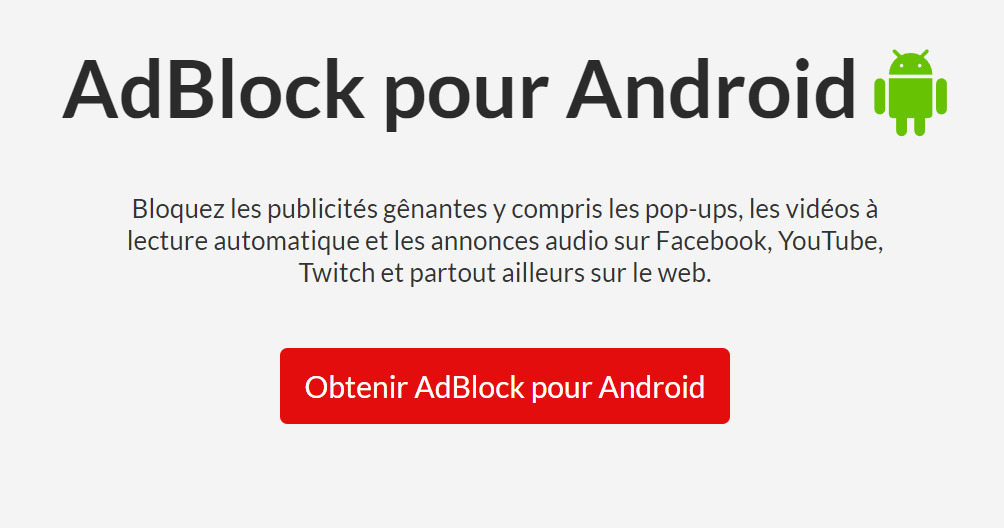 AdBlock pour Android