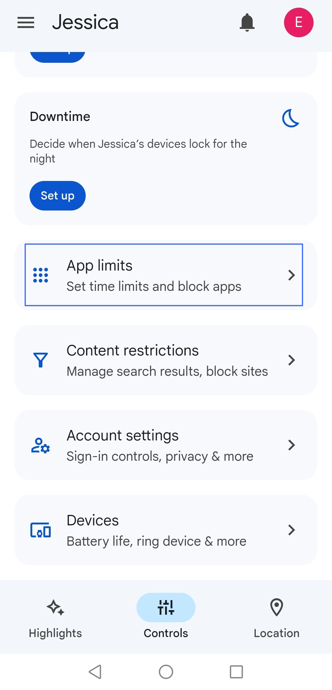 App Limits