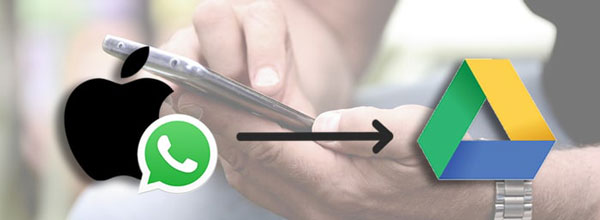 back up iphone whatsapp to google drive