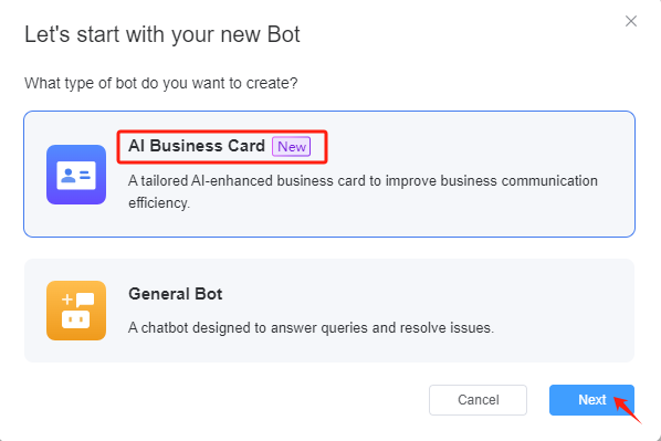 AI Business Card
