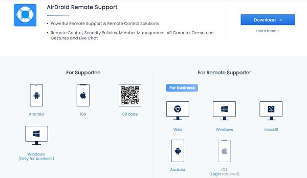 Download AirDroid Remote Support