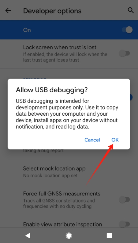 how to enable usb debugging on android