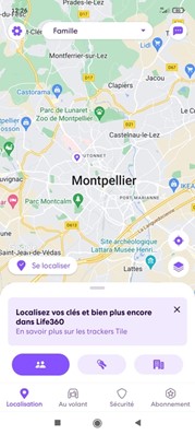 Localiser une personne gratuit avec Life360