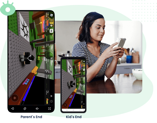espelhar a tela do jogo roblox dos filhos