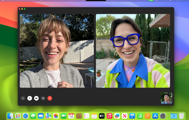 open facetime on mac