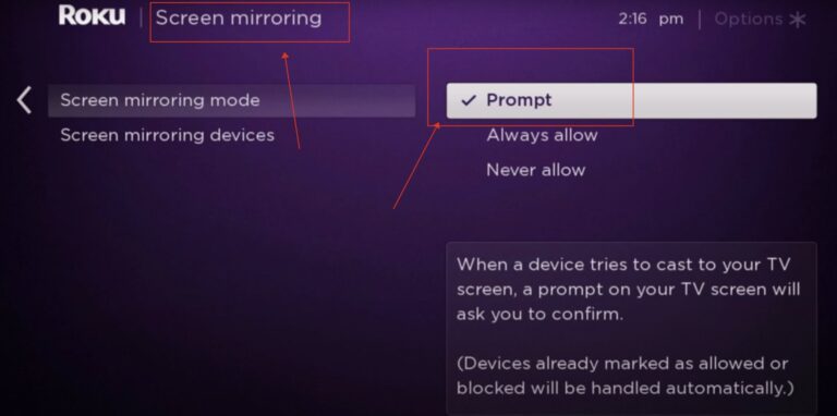 open screen mirroring on your tv