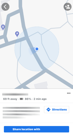 Voir la position de quelqu'un sur iPhone avec Google Maps