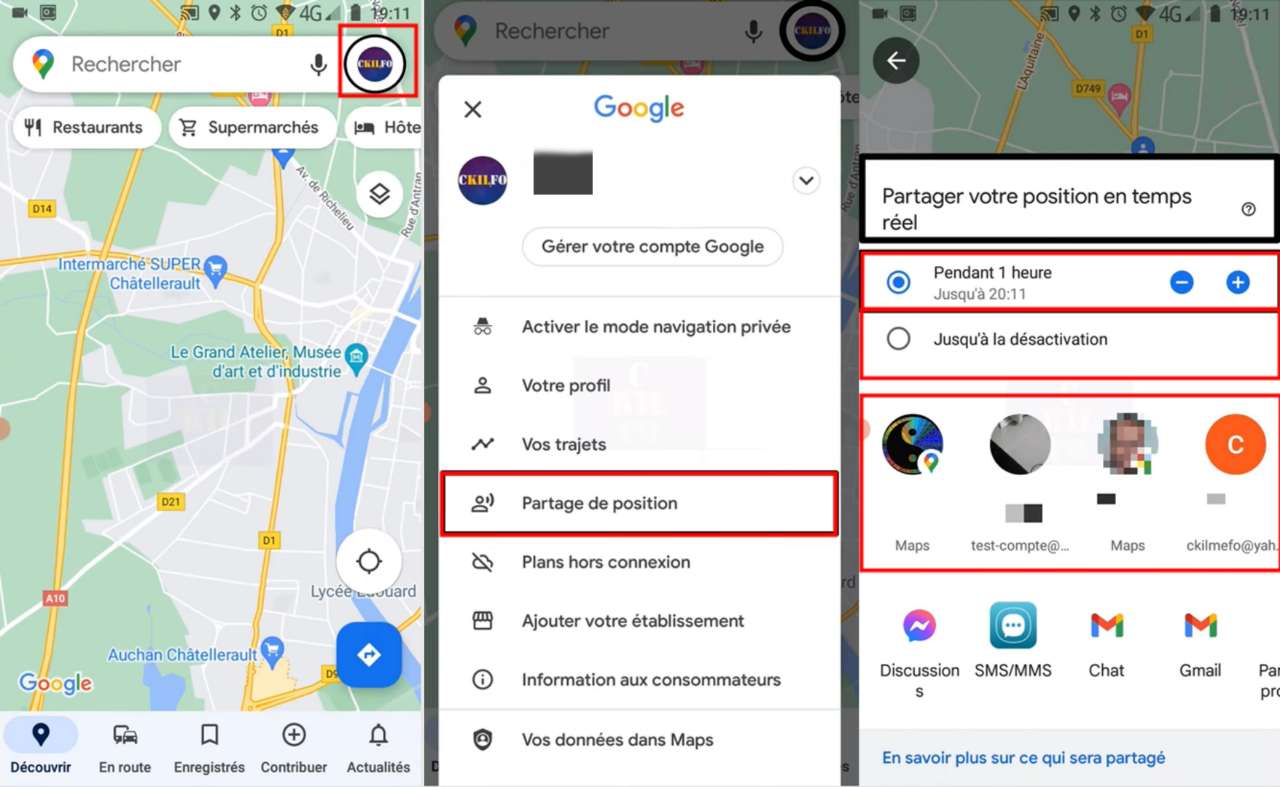 Comment utiliser Google Maps pour localiser quelqu'un