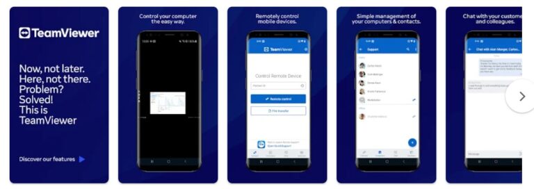 teamviewer mobile to mobile screen sharing apps