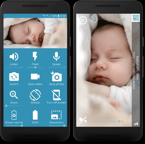 BabyCam baby monitor app for Android