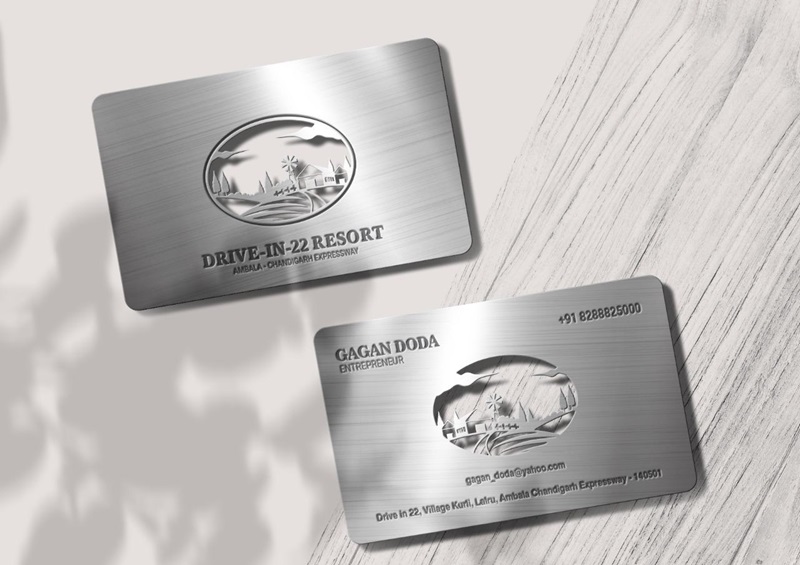 metal business cards