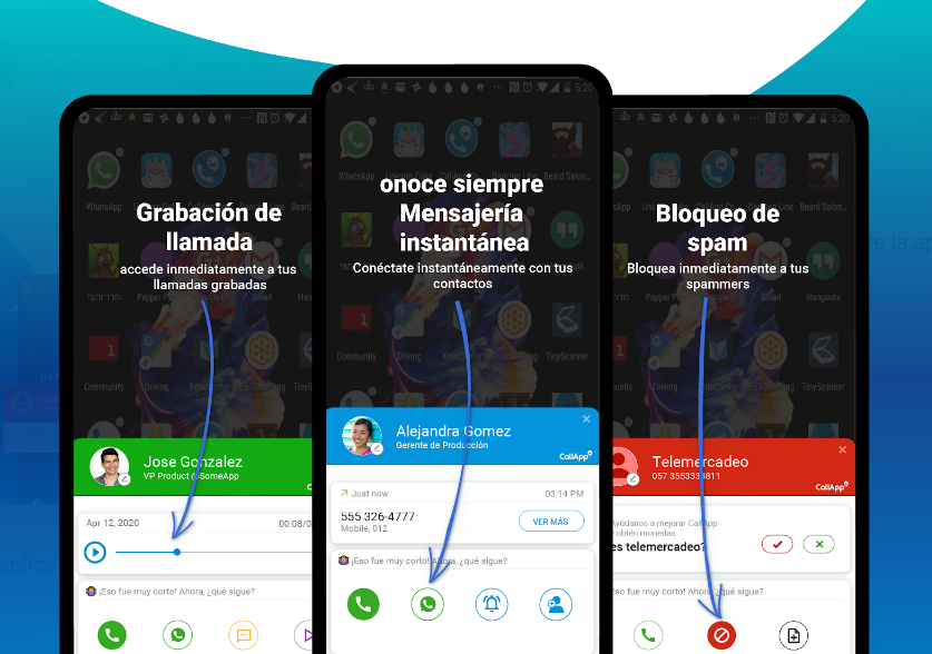 callapp identificador llamadas