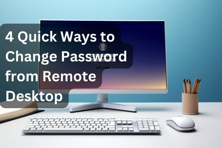 change password from remote desktop