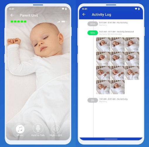 Cloud Baby Monitor Android app
