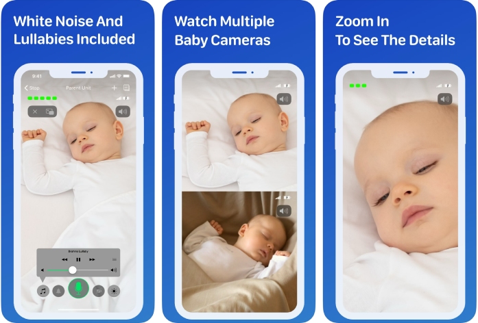 Cloud iPhone baby monitor apps