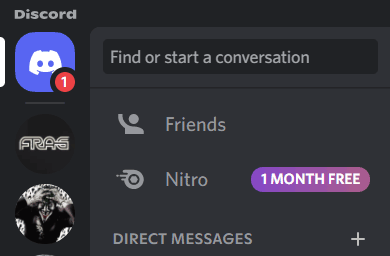 notificações de promoções da Nitro no Discord