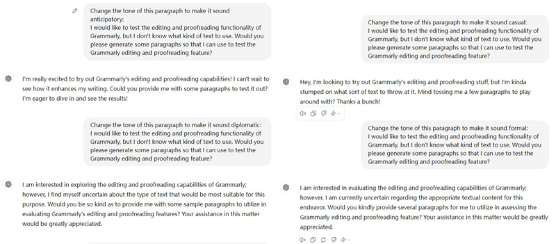 grammarly vs chatgpt Style and Tone Suggestions 5 5