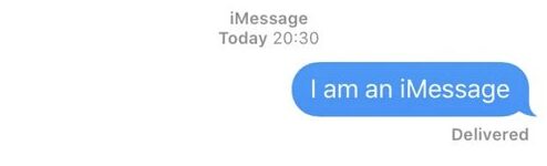 green bubble color on iMessage