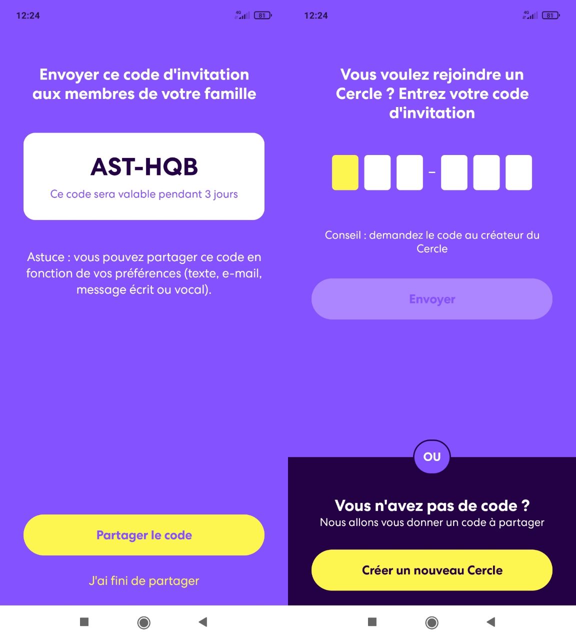 Life360 inviter des membres